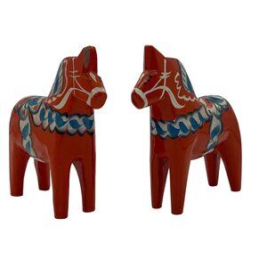 Authentic Traditional Swedish Dala Horse 5” Red